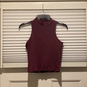 Mock Neck Tank Top